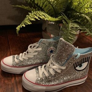 Chiara Ferragni High Top Converse Size 9